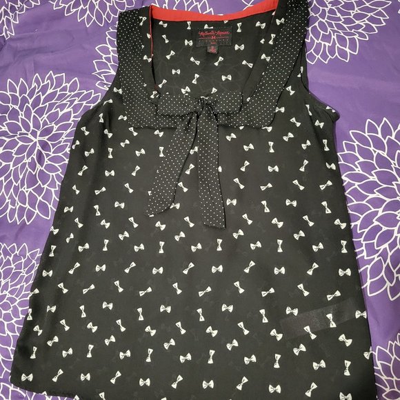 Minnie Mouse Signature collection Small bow blouse - Picture 1 of 7